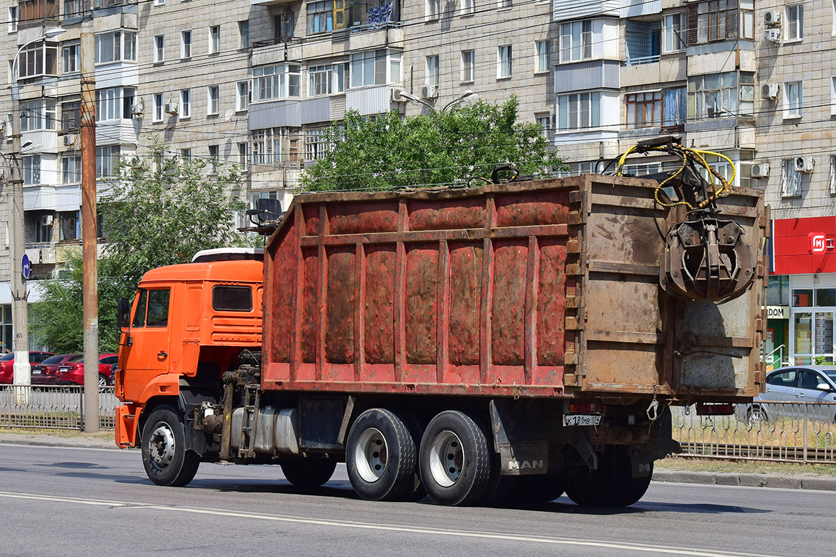 Волгоградская область, № К 181 МВ 134 — КамАЗ-65115-A4(23)