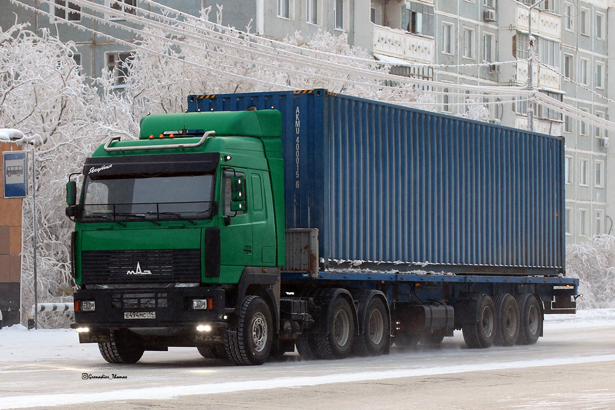 Саха (Якутия), № Е 494 МС 14 — МАЗ-643008