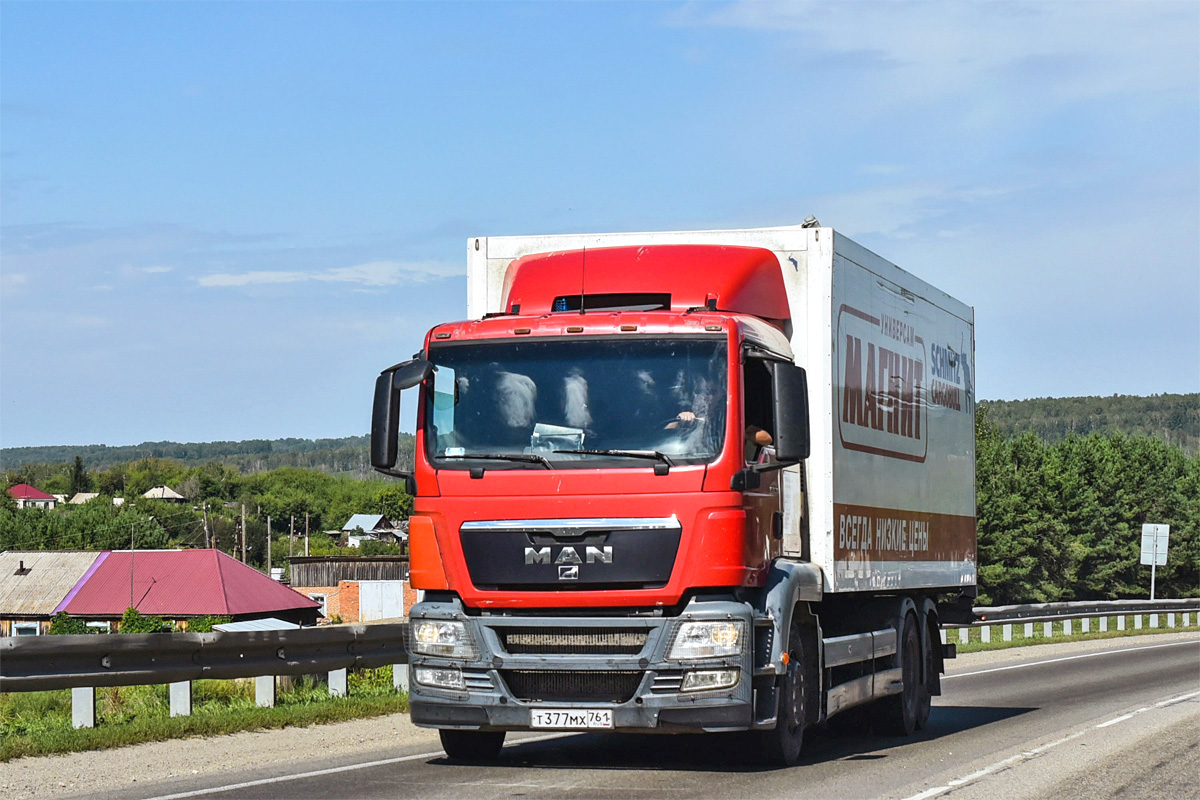 Ростовская область, № Т 377 МХ 761 — MAN TGS 26.350
