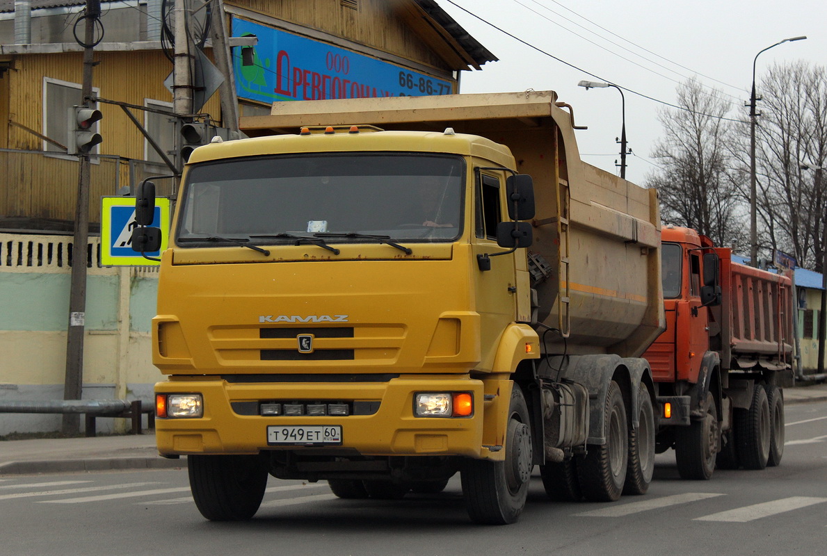 Псковская область, № Т 949 ЕТ 60 — КамАЗ-65116-N3(78)