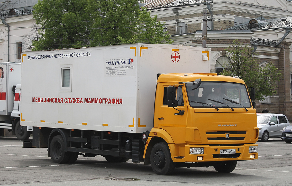 Челябинская область, № Х 173 ТО 174 — КамАЗ-4308-C4(25)