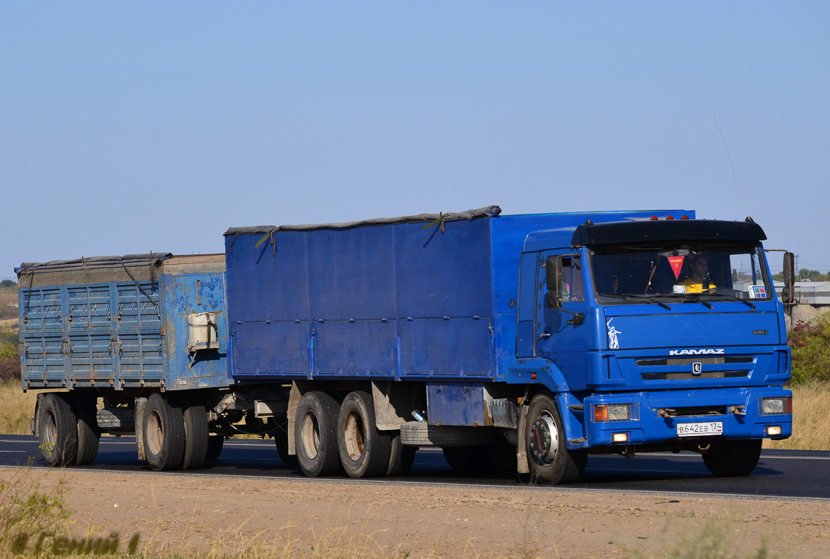 Волгоградская область, № В 642 ЕВ 134 — КамАЗ-65117-N3(78)