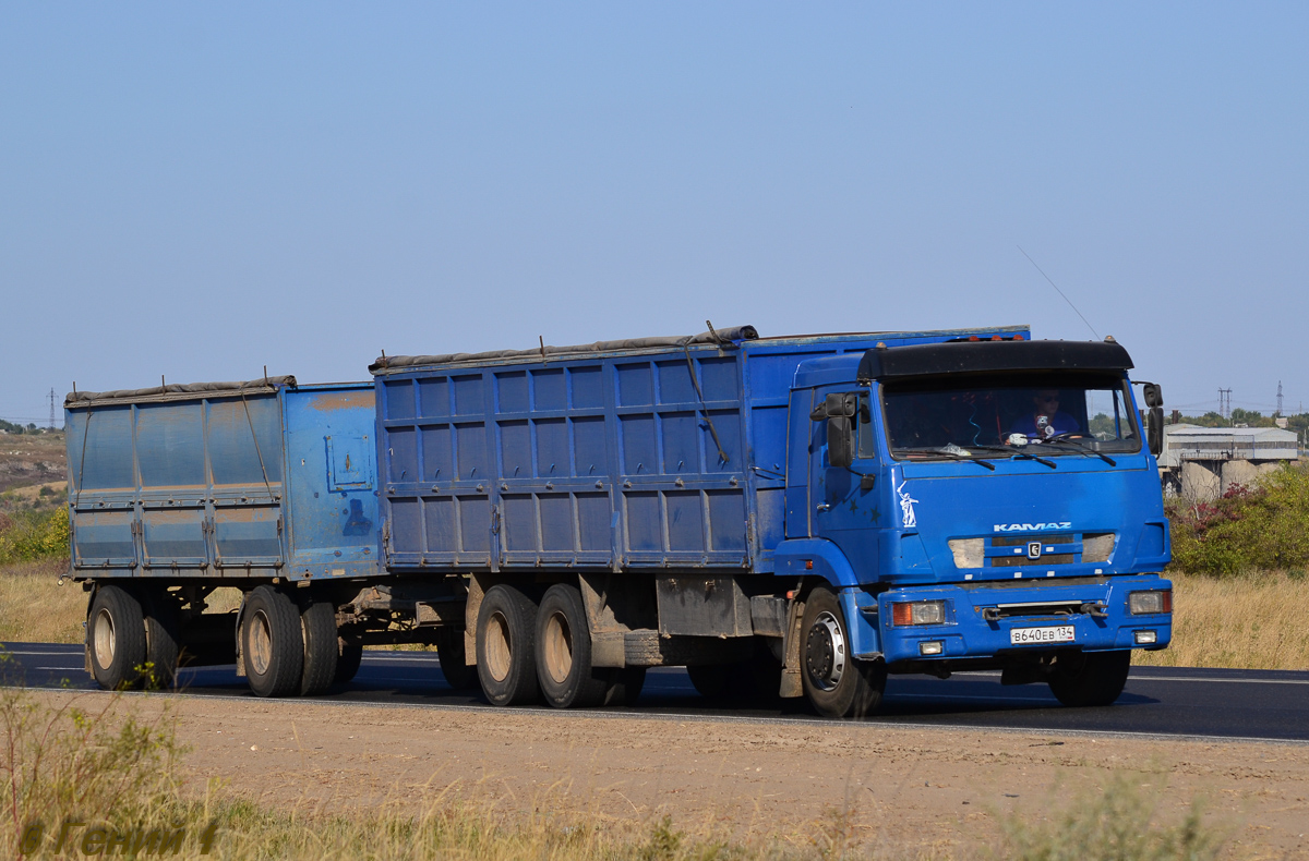 Волгоградская область, № В 640 ЕВ 134 — КамАЗ-65117-N3(78)