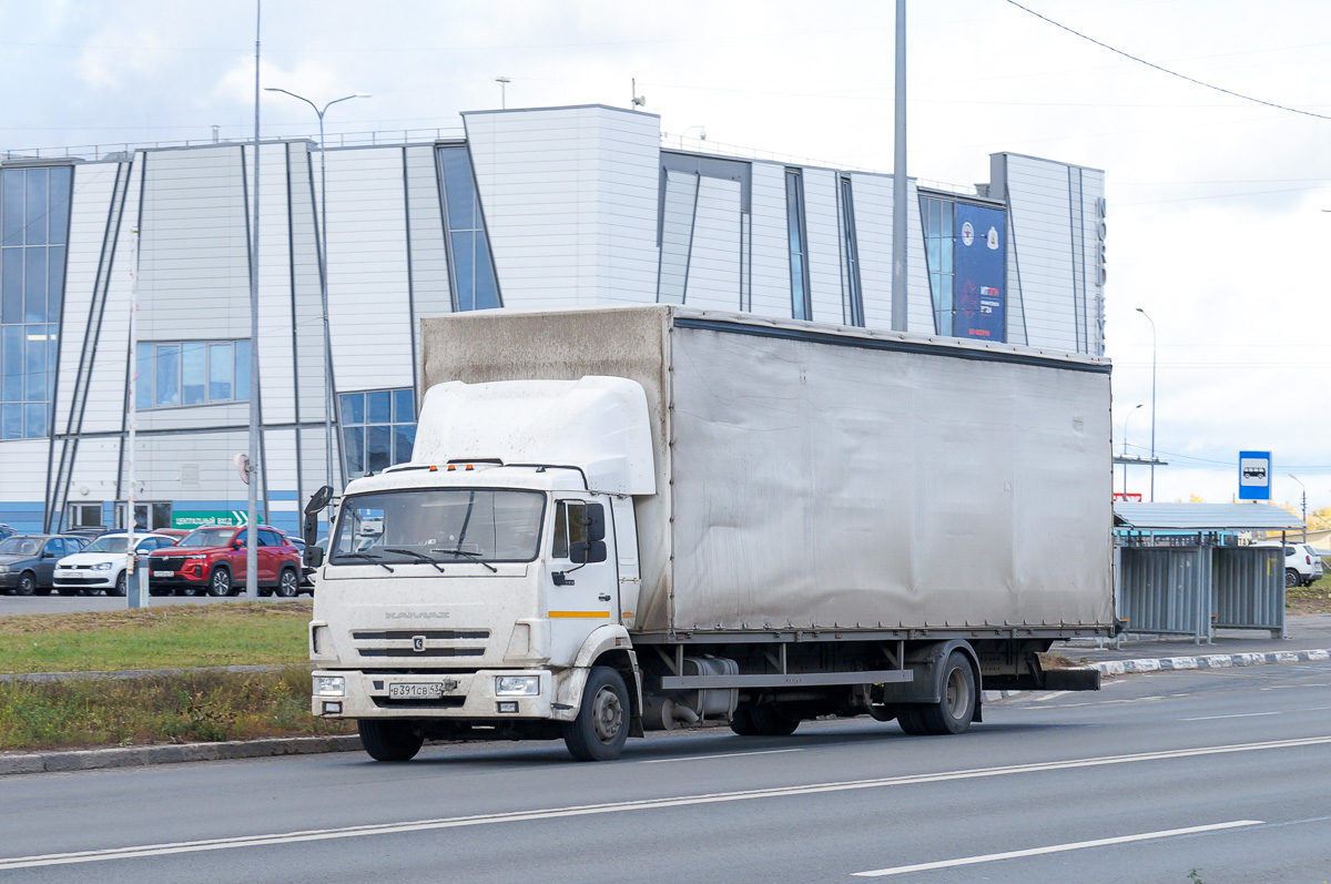 Кировская область, № В 391 СВ 43 — КамАЗ-4308-G5(69)