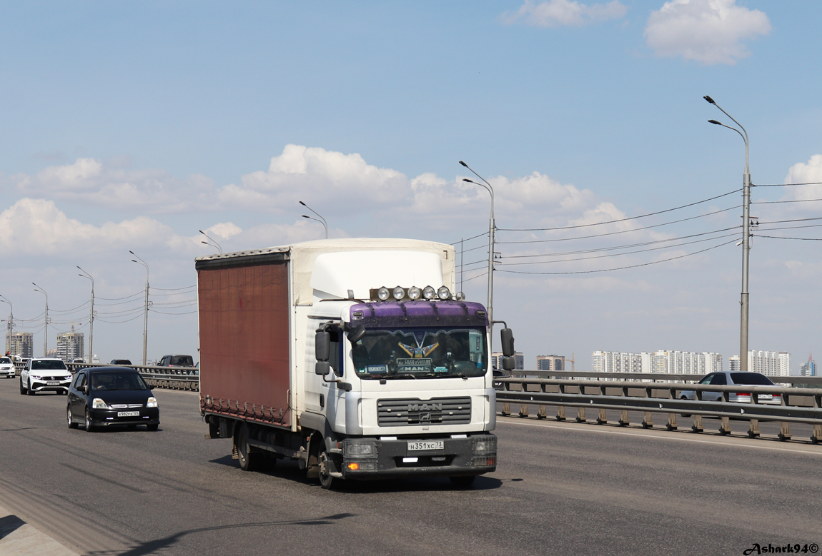 Ульяновская область, № Н 351 ХС 73 — MAN TGL 8.210
