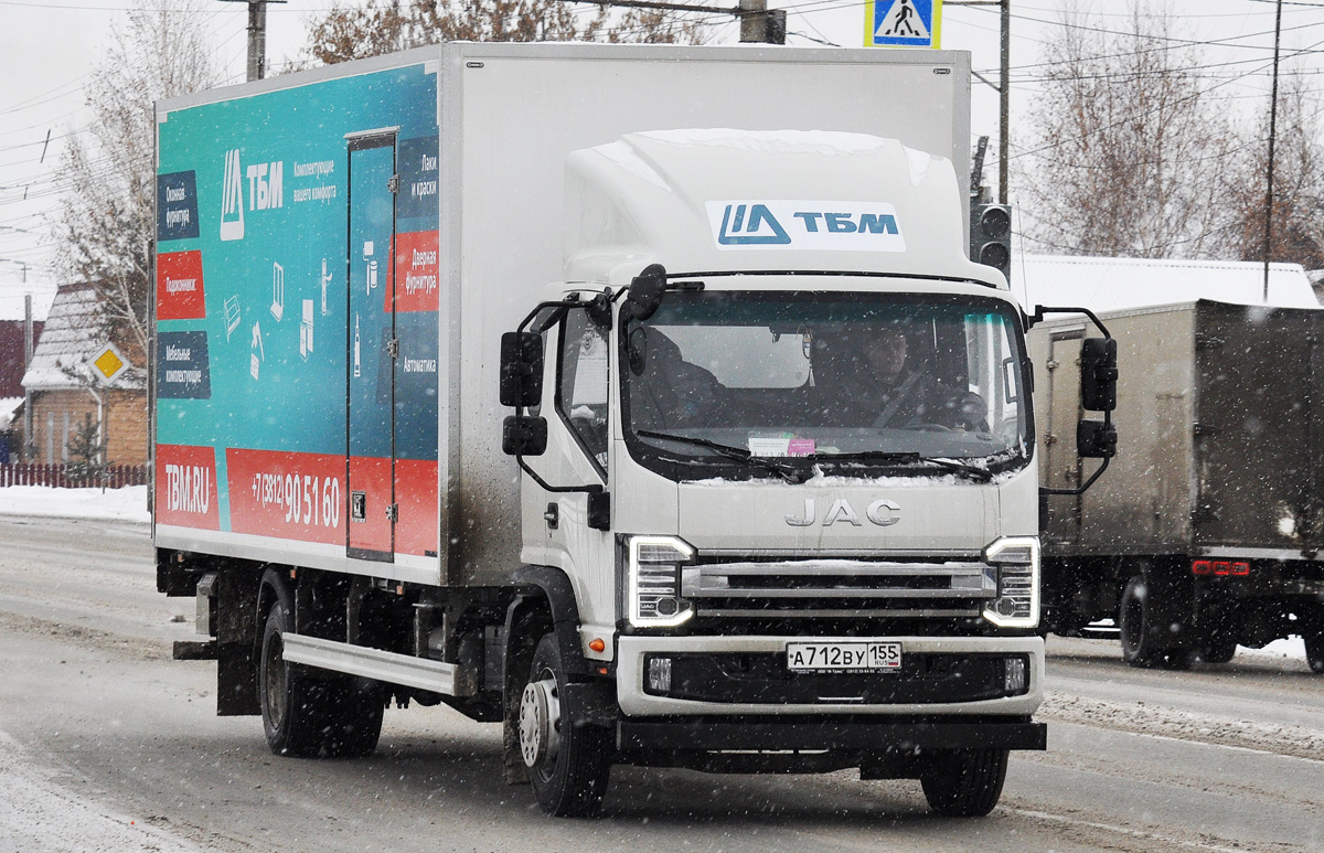Омская область, № А 712 ВУ 155 — JAC N120X