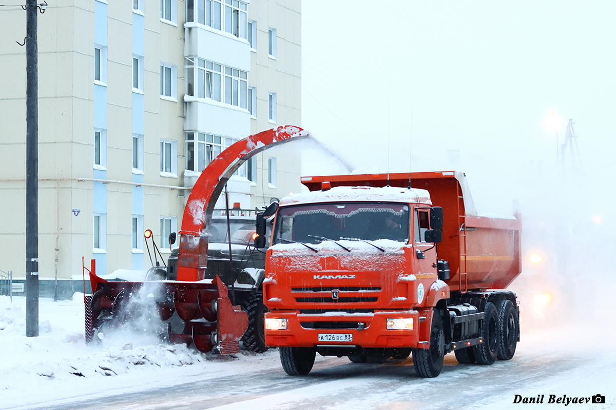 Ненецкий автономный округ, № А 126 ВС 83 — КамАЗ-65115-L4(19)