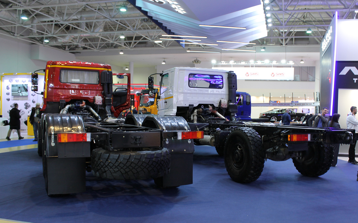 Москва, № (77) Б/Н 0170 — Altai Trucks (Wanshan) (общ. мод.) [LWS]; Москва — Комтранс 2024; Транспортные средства без номеров (Москва); Новая техника (Москва)