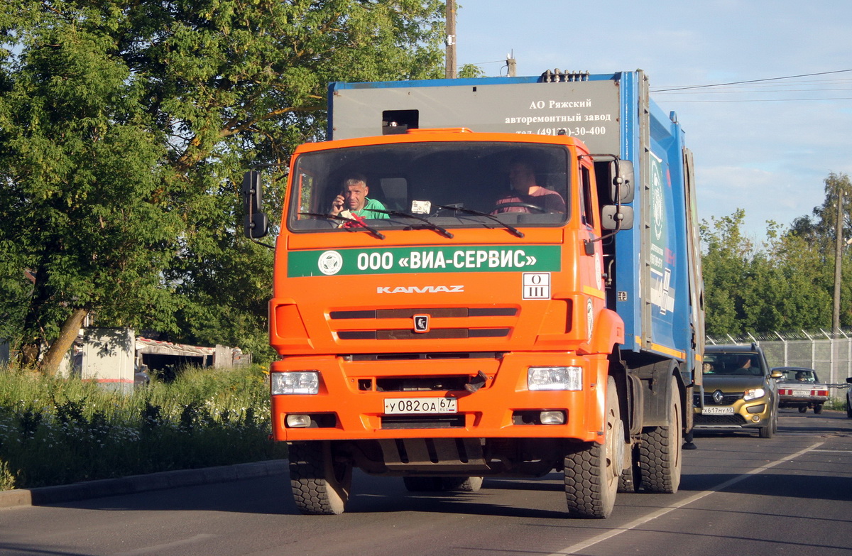 Смоленская область, № У 082 ОА 67 — КамАЗ-53605-A5(48)