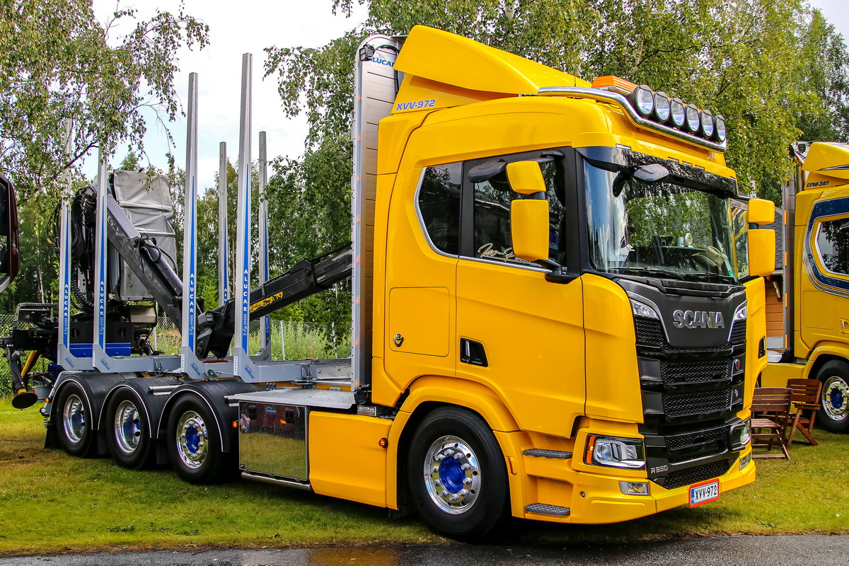 Финляндия, № XVV-972 — Scania ('2016) R650; Финляндия — Power Truck Show 2019