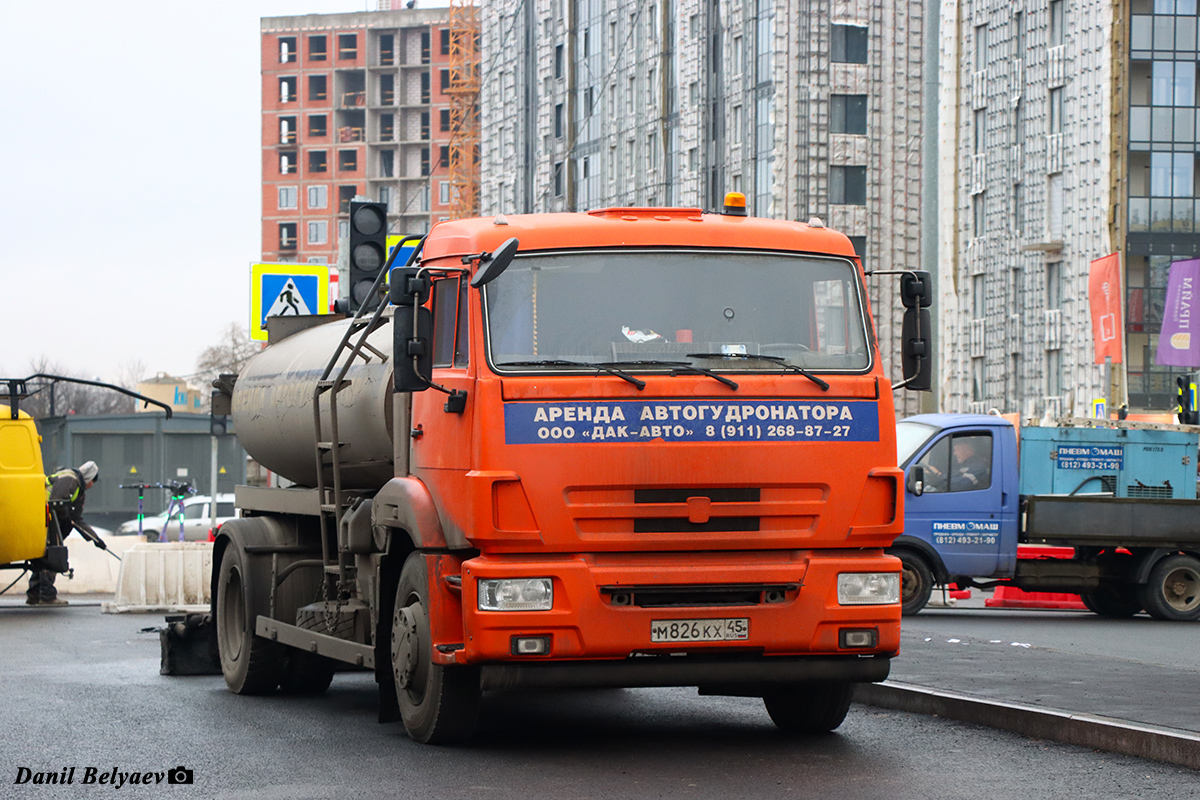 Ленинградская область, № М 826 КХ 45 — КамАЗ-43253-H3(99)