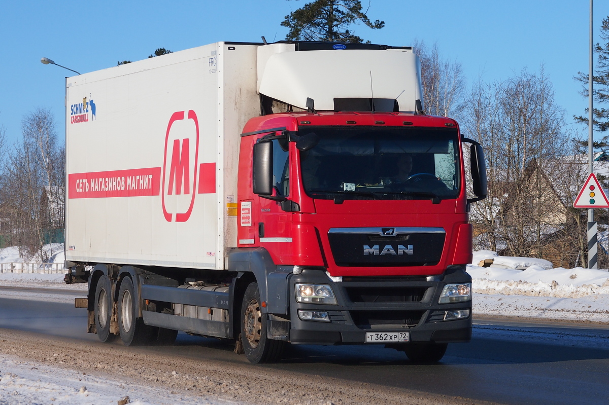 Тюменская область, № Т 362 ХР 72 — MAN TGS 28.360