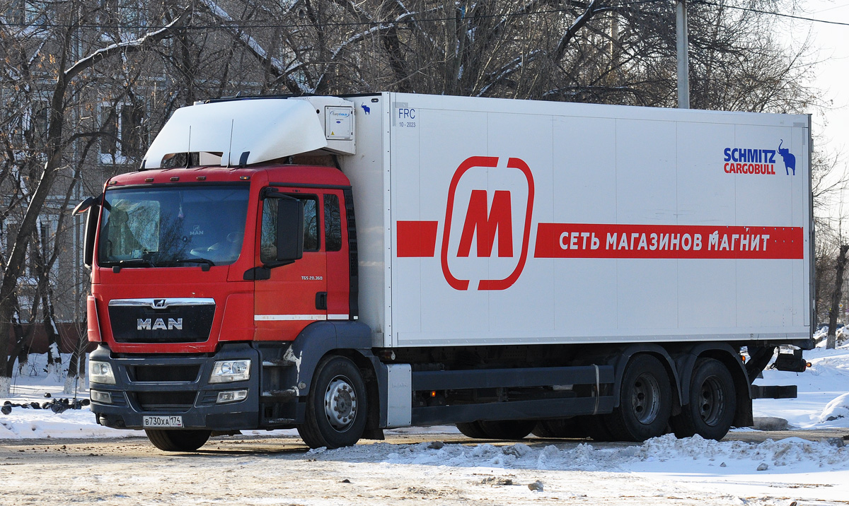 Омская область, № В 730 ХА 174 — MAN TGS 28.360