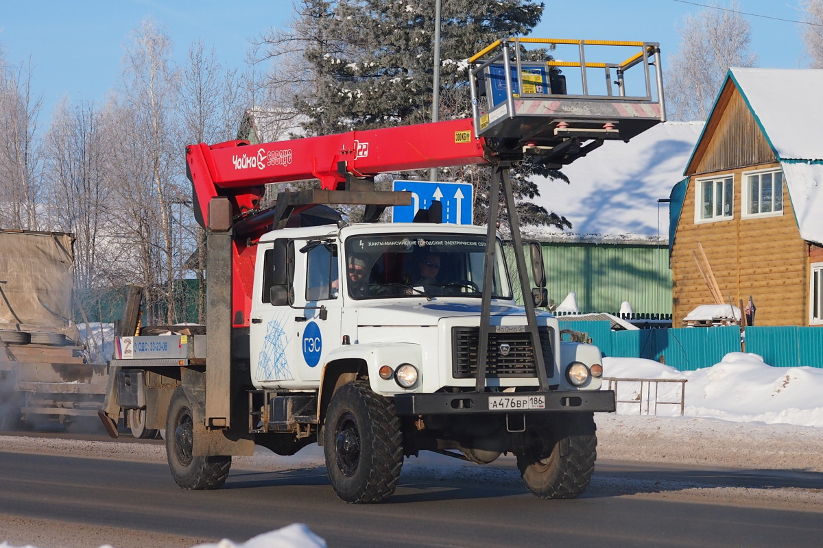 Ханты-Мансийский автоном.округ, № А 476 ВР 186 — ГАЗ-33088 «Садко»