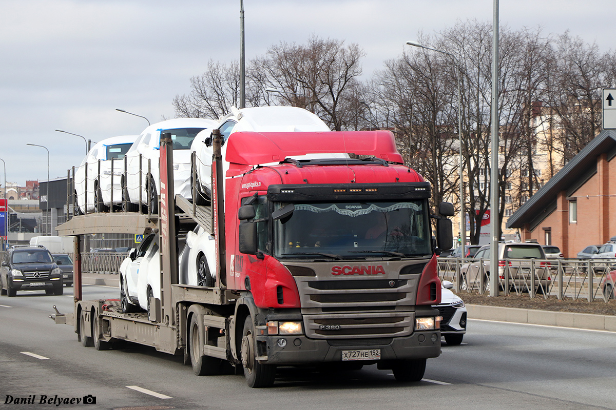 Нижегородская область, № Х 727 НЕ 152 — Scania ('2011) P360