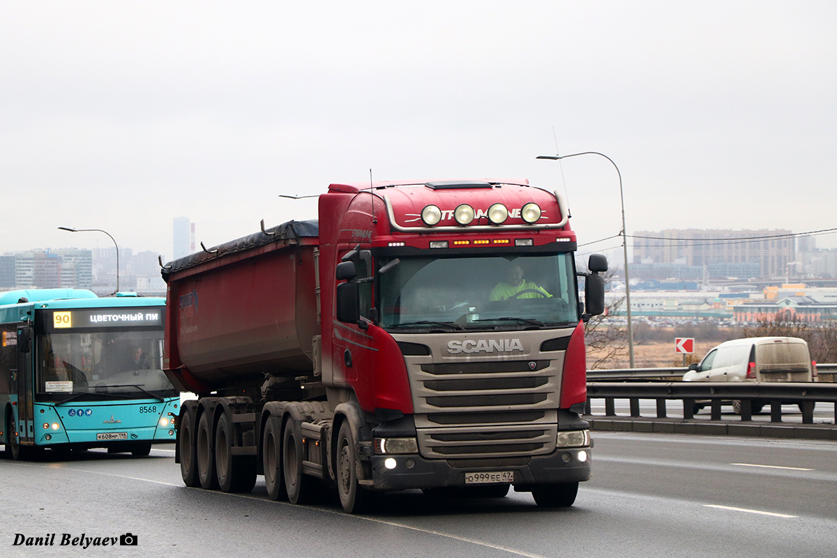 Ленинградская область, № О 999 ЕЕ 47 — Scania ('2013) R440