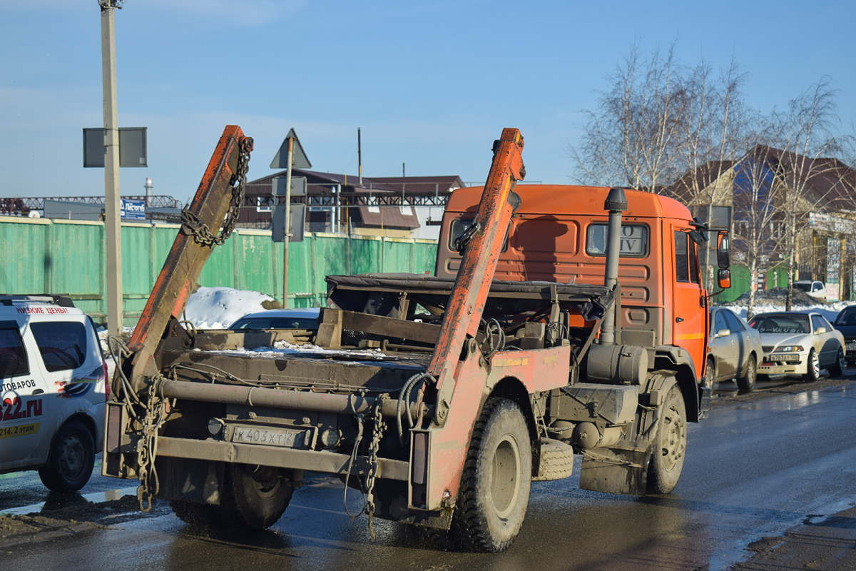 Алтайский край, № К 403 ХТ 22 — КамАЗ-43253-A3(96)