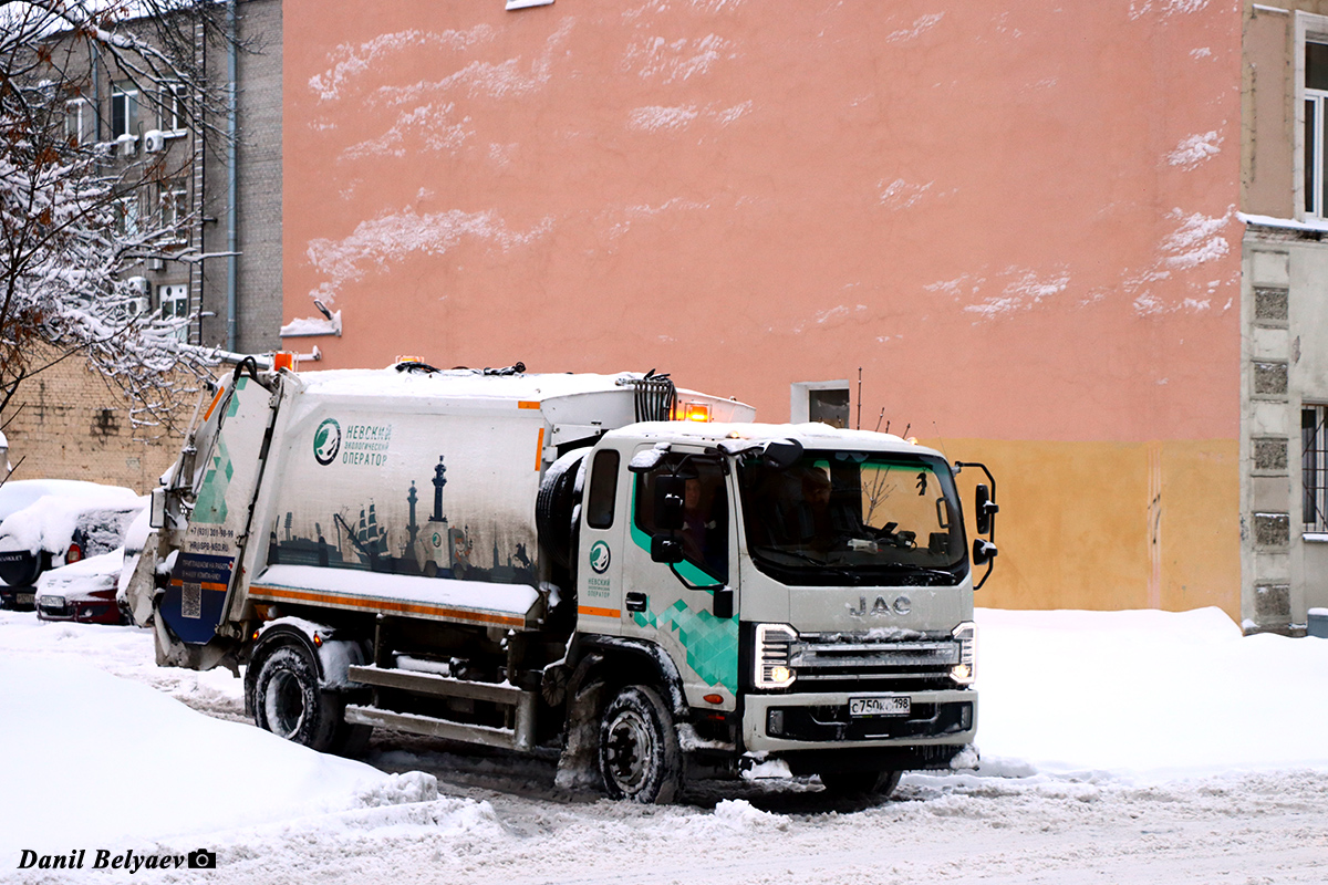 Санкт-Петербург, № С 750 КС 198 — JAC N120X