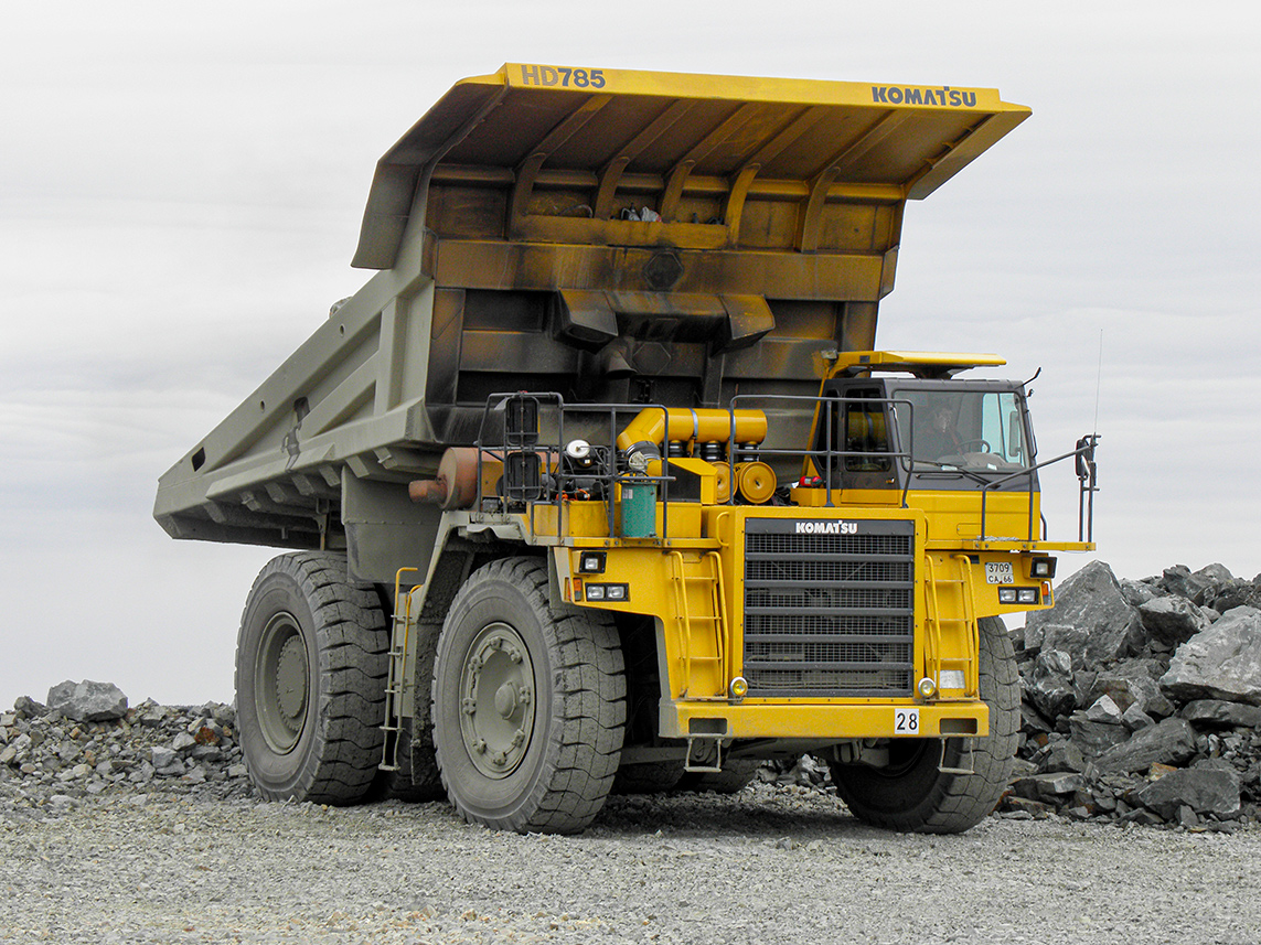 Свердловская область, № 28 — Komatsu HD785-5