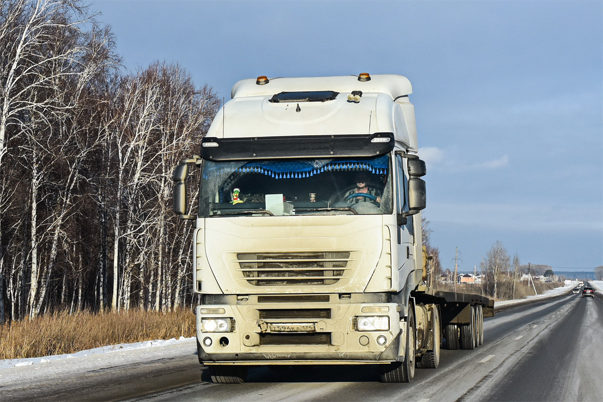 Челябинская область, № Т 594 КА 174 — IVECO Stralis ('2002) 430