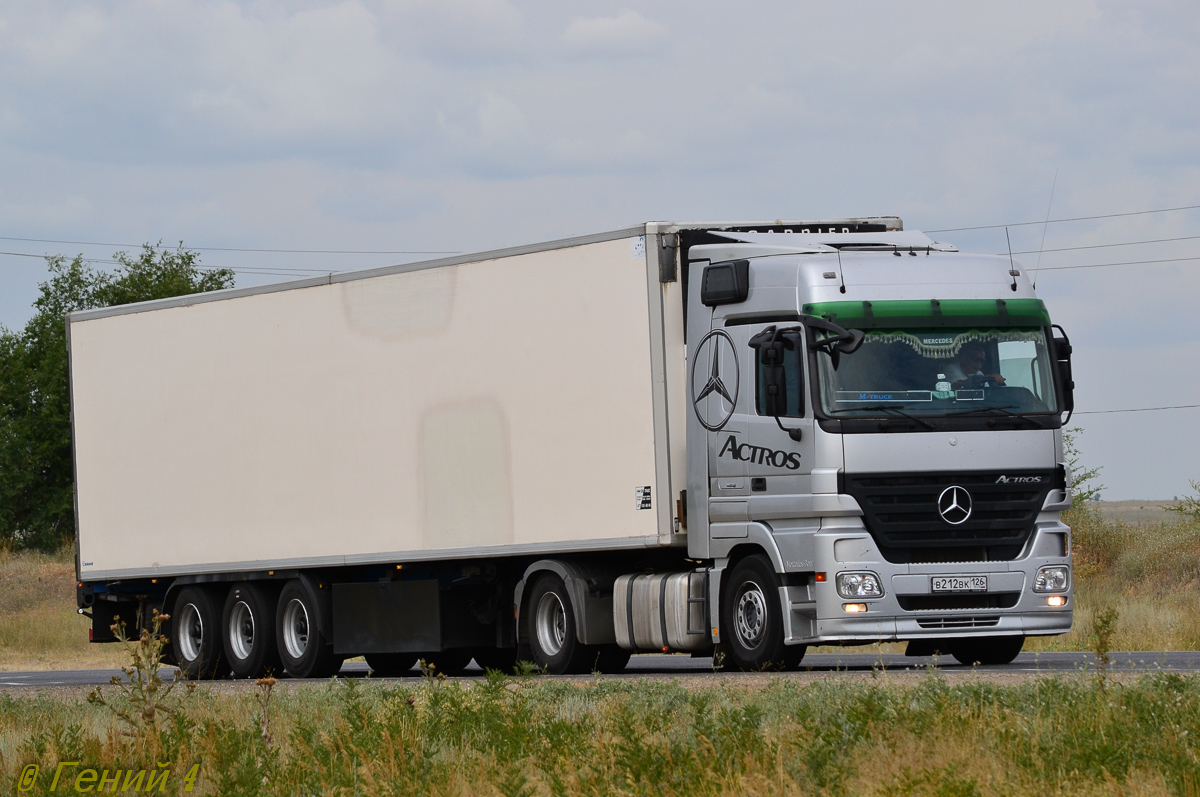 Ставропольский край, № В 212 ВК 126 — Mercedes-Benz Actros ('2003) 1841