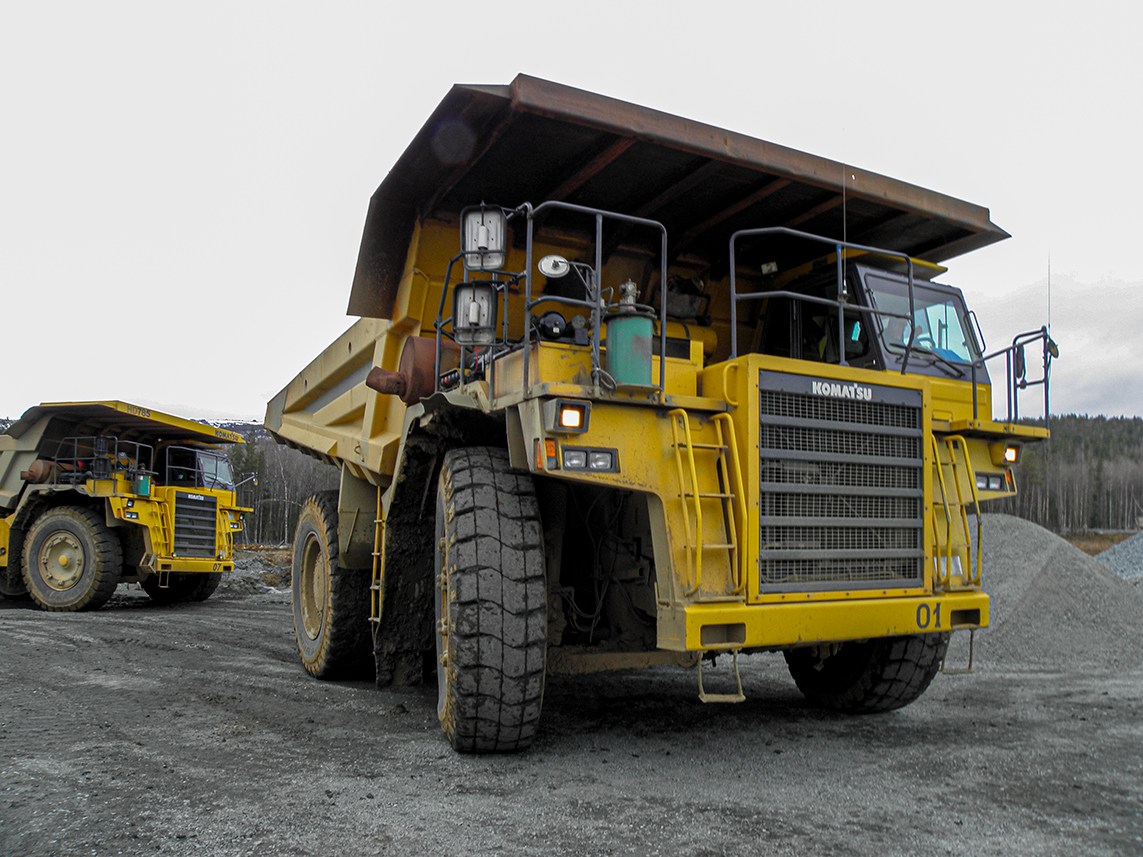 Свердловская область, № 01 — Komatsu HD785-5