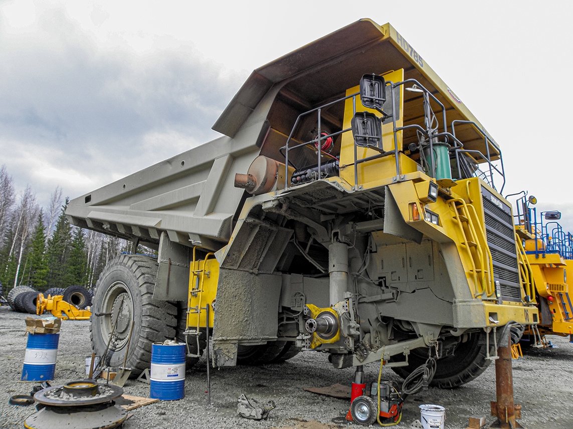 Свердловская область, № 06 — Komatsu HD785-5