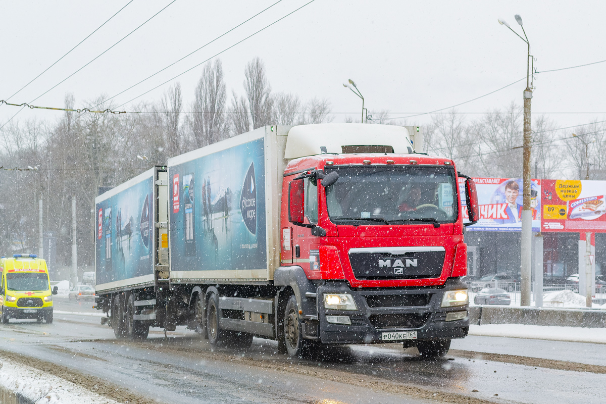 Пензенская область, № Р 040 КЕ 761 — MAN TGS 26.350