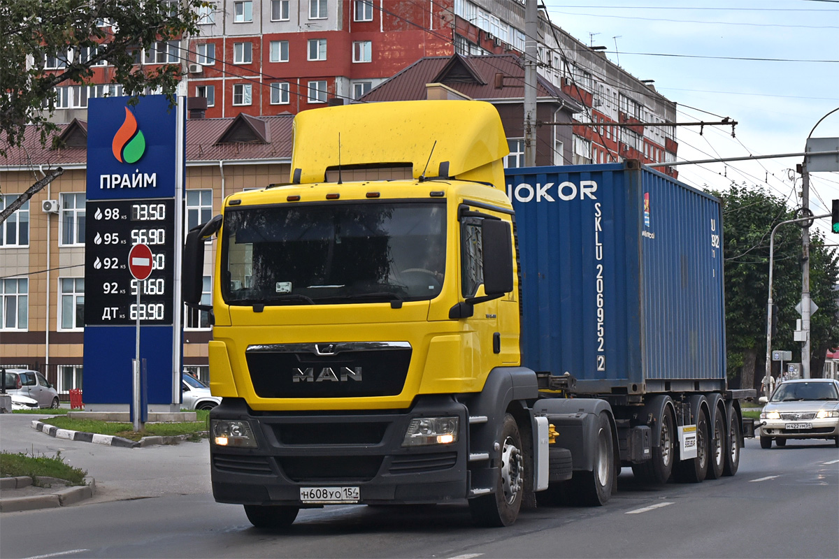 Новосибирская область, № Н 608 УО 154 — MAN TGS 18.400