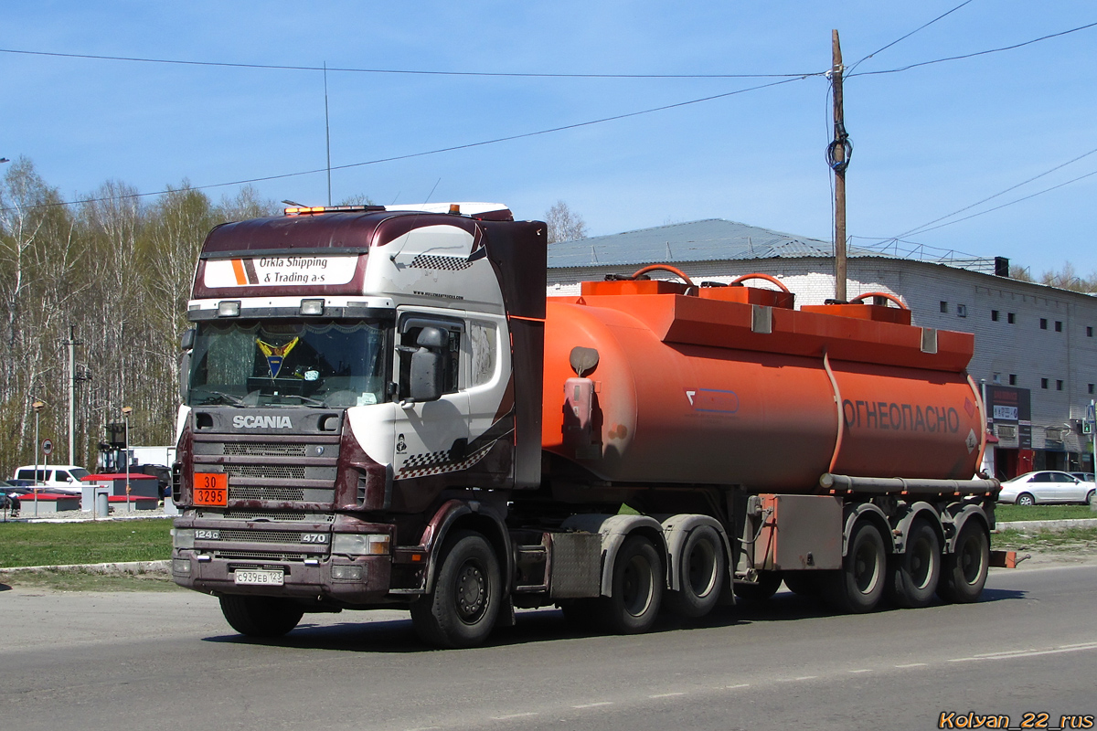 Краснодарский край, № С 939 ЕВ 123 — Scania ('1996) R124G