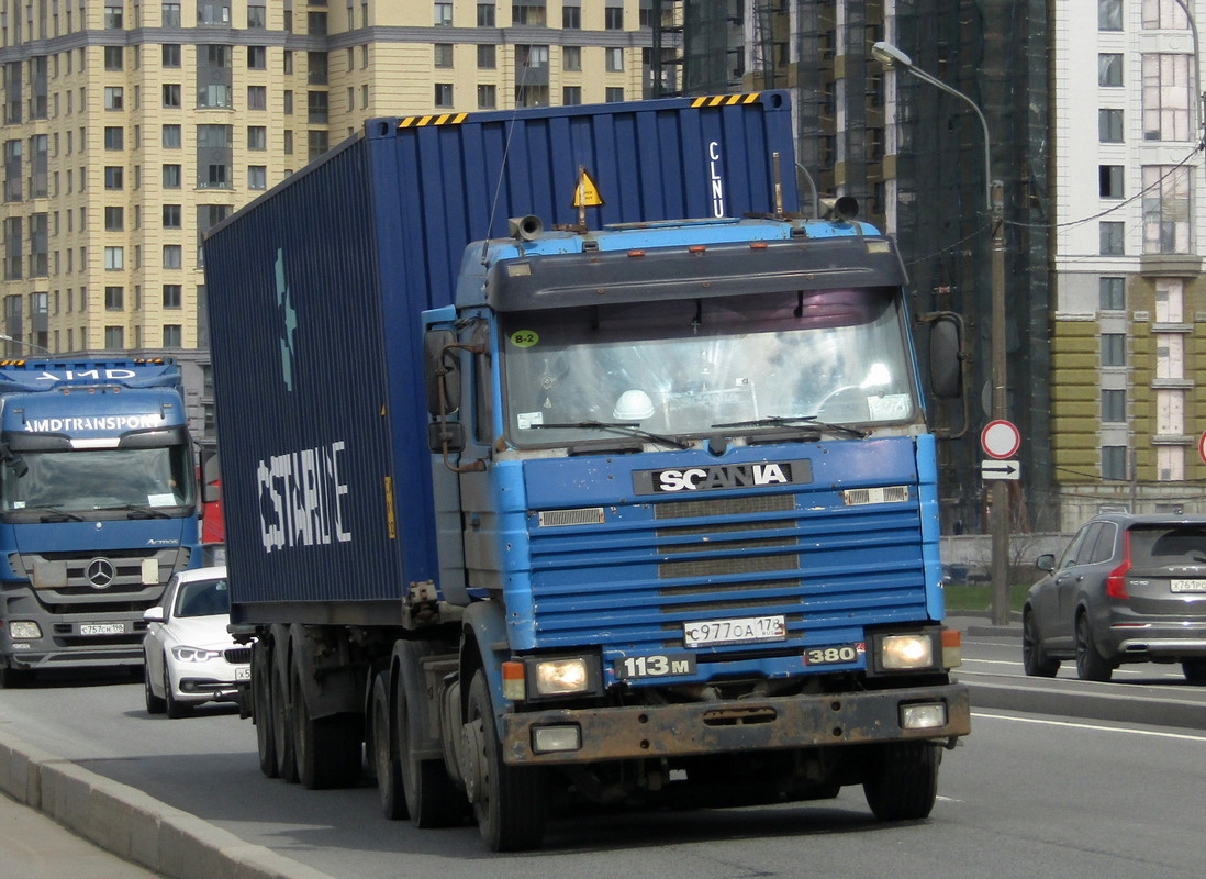 Санкт-Петербург, № С 977 ОА 178 — Scania (II) R113M