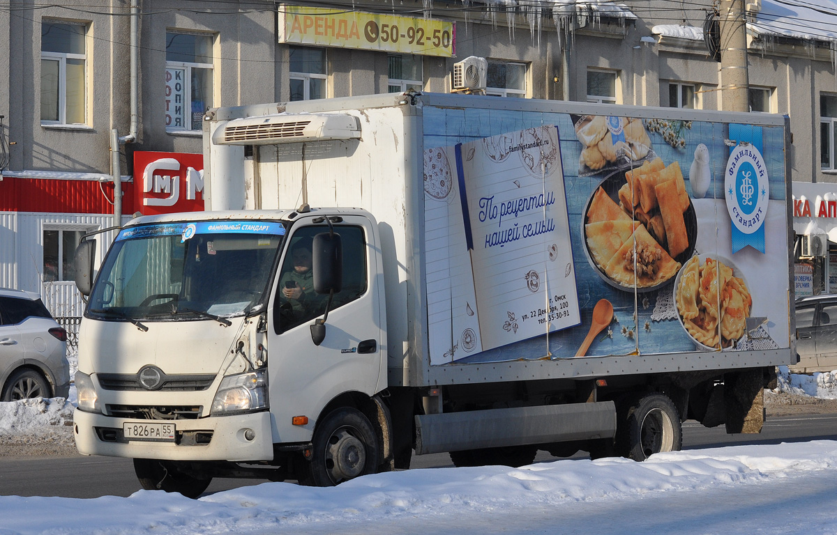 Омская область, № Т 826 РА 55 — Hino 300
