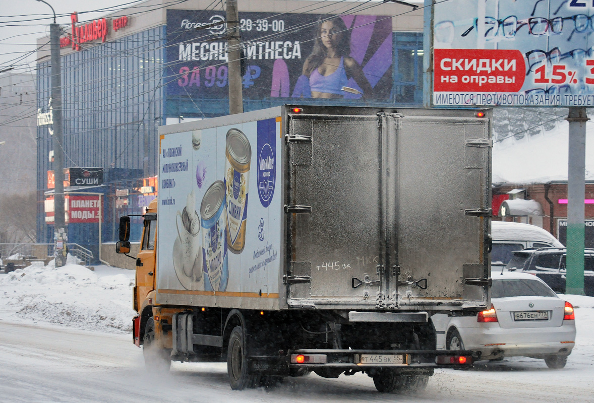 Омская область, № Т 445 ВК 55 — КамАЗ-4308-C4(25)