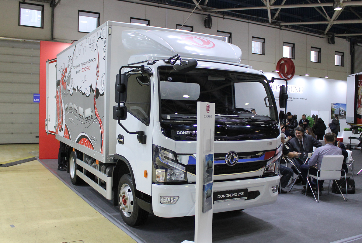 Москва, № (77) Б/Н 0181 — Dongfeng Captain C120; Москва — Автомобили без номеров; Москва — Новые автомобили; Москва — Комтранс 2024
