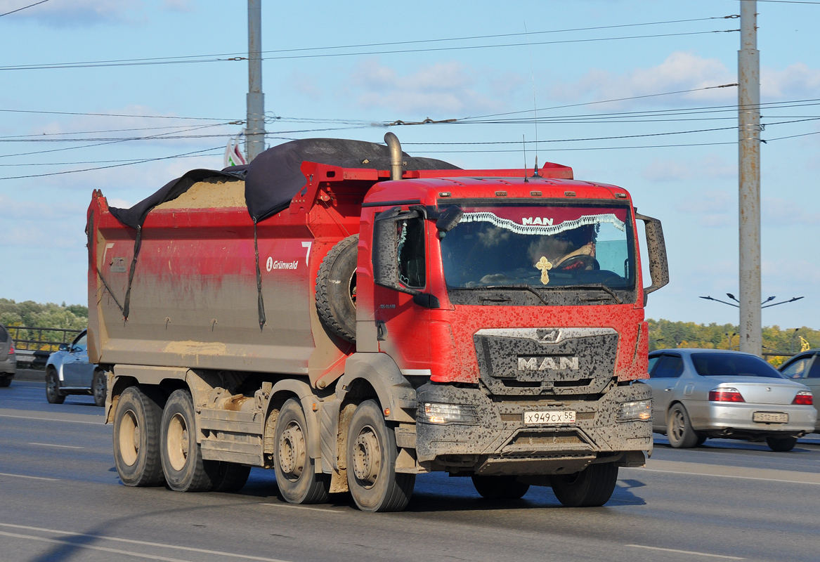 Омская область, № Х 949 СХ 55 — MAN TGS ('2020) 41.440