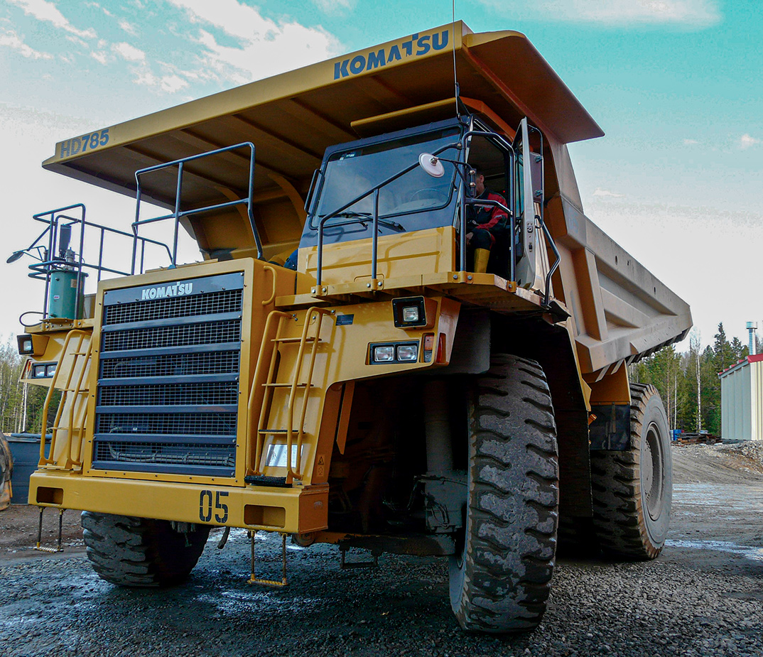 Свердловская область, № 05 — Komatsu HD785-5