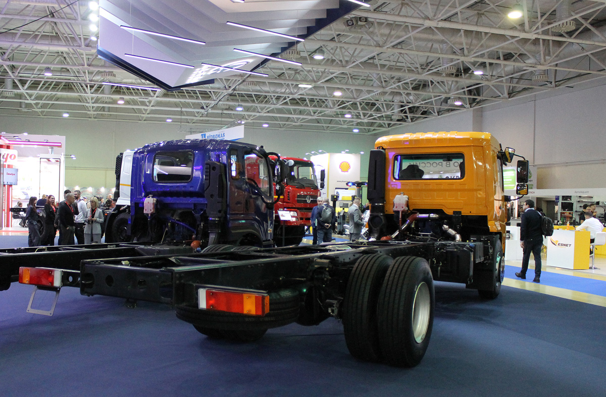 Москва, № (77) Б/Н 0160 — Altai Trucks (Wanshan) (общ. мод.) [LWS]; Москва — Комтранс 2024; Транспортные средства без номеров (Москва); Новая техника (Москва)