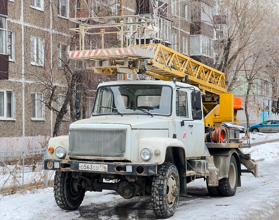 Татарстан, № О 563 СО 116 — ГАЗ-33086 «Земляк»