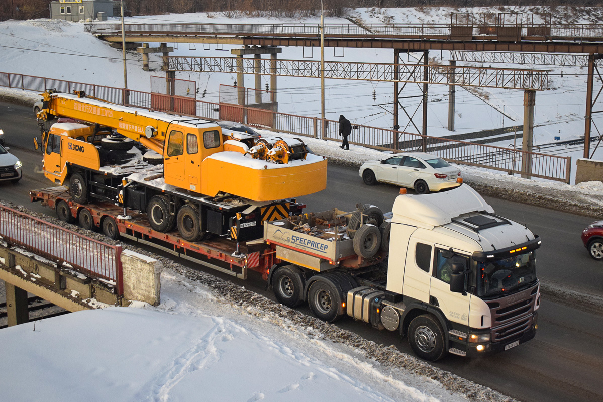 Алтайский край, № В 164 РХ 122 — Scania ('2011) P400; Алтайский край, № В 872 КО 122 —  Прочие модели
