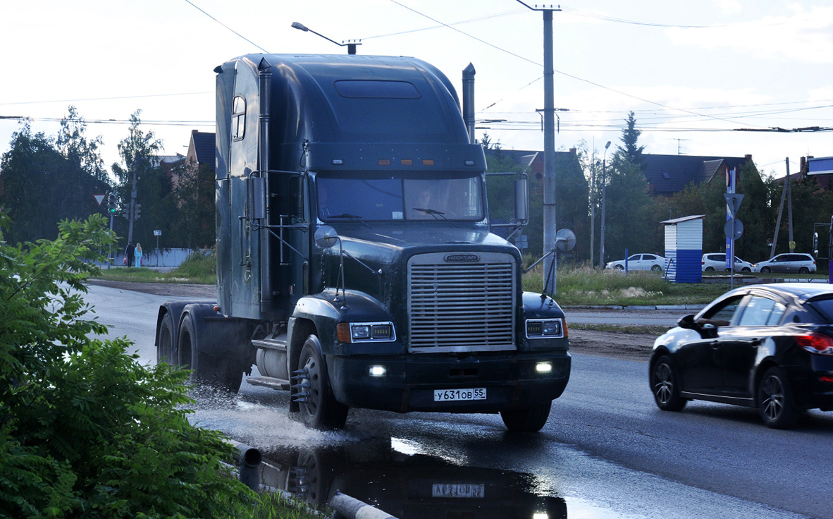 Омская область, № У 631 ОВ 55 — Freightliner FLD 120