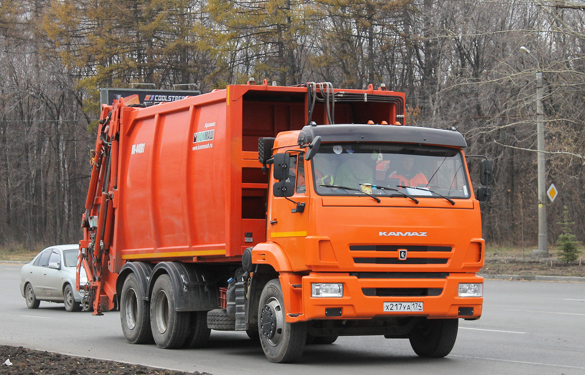 Челябинская область, № Х 217 УА 174 — КамАЗ-65115-A5(48)