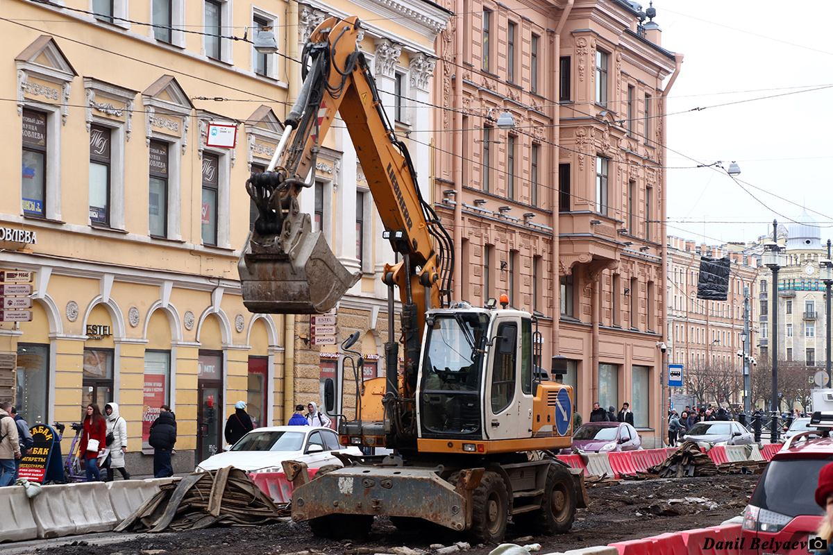 Санкт-Петербург, № 363* СА 78 — Liebherr A 900 C; Санкт-Петербург — Спецтехника с нечитаемыми на фото номерами