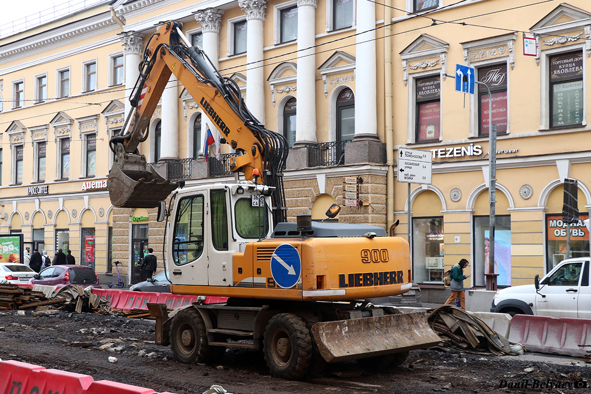 Санкт-Петербург, № 363* СА 78 — Liebherr A 900 C; Санкт-Петербург — Спецтехника с нечитаемыми на фото номерами