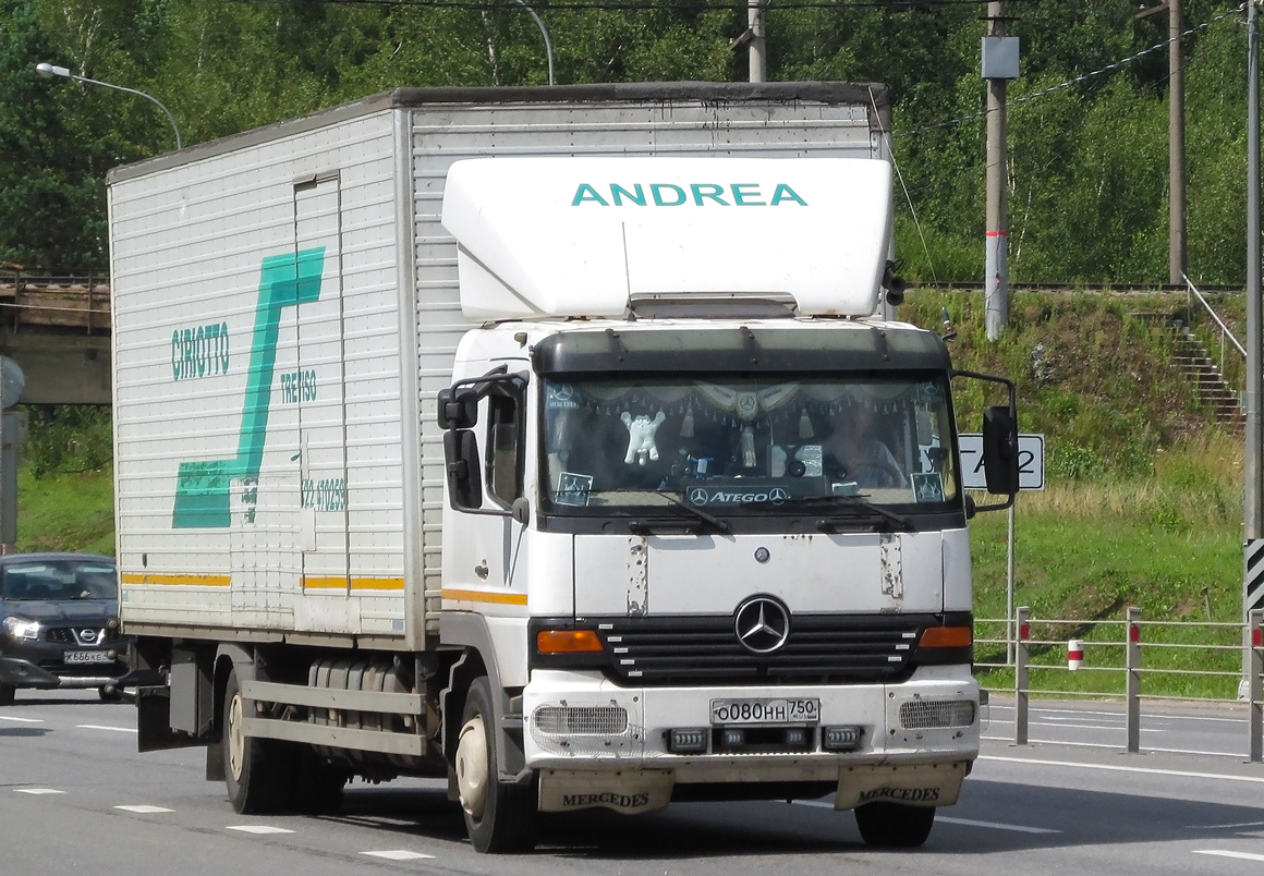 Московская область, № О 080 НН 750 — Mercedes-Benz Atego 1523