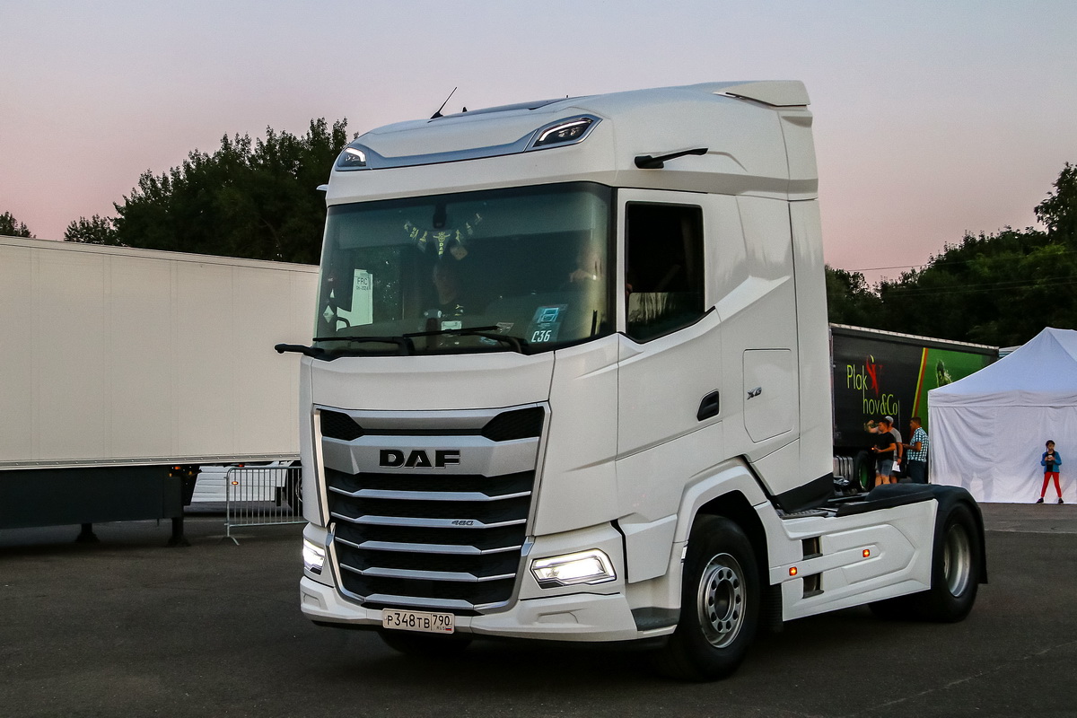 Московская область, № Р 348 ТВ 790 — DAF ('2021) XG FT; Московская область — Фестиваль TruckDay 2024