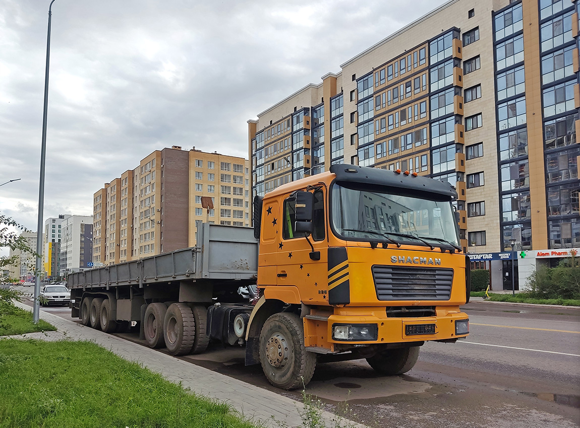 Астана, № (KZ01) Б/Н 0004 — Shaanxi Shacman F2000 (общая модель); Транспортные средства без номеров (Астана)