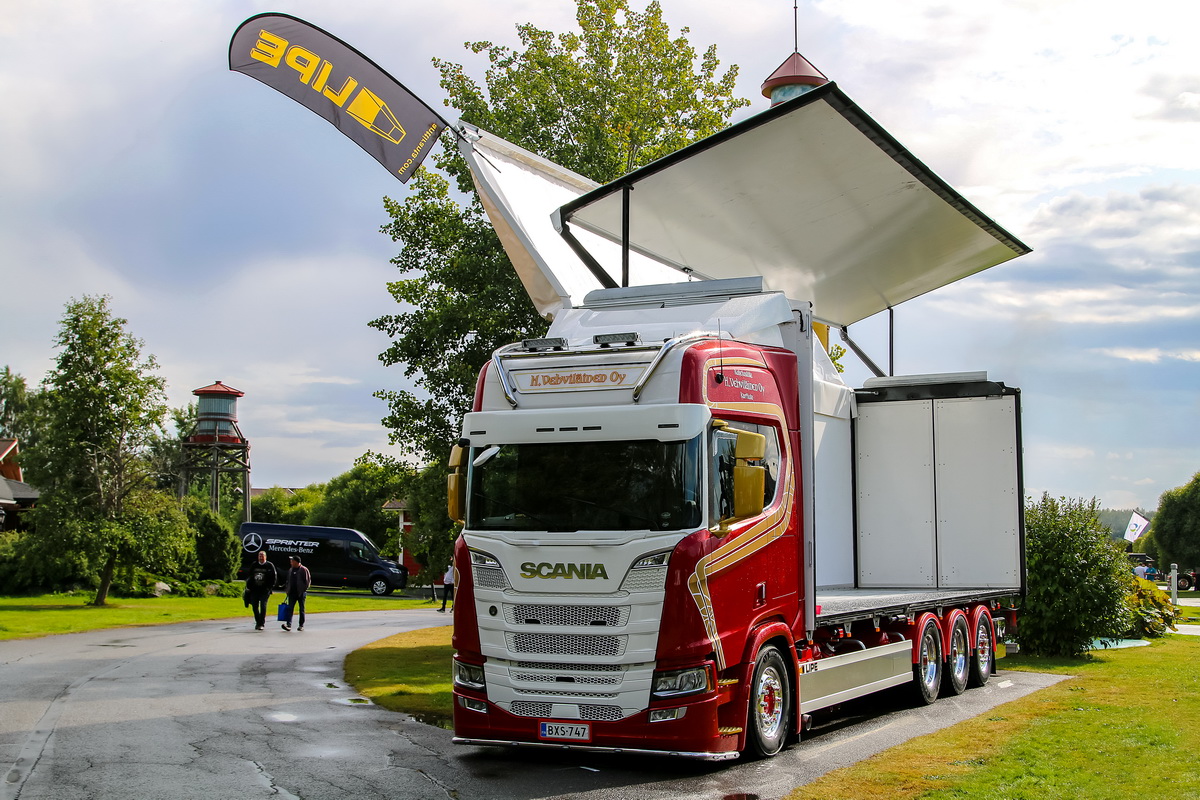 Финляндия, № BXS-747 — Scania ('2016) R-Series (общ. м); Финляндия — Power Truck Show 2019