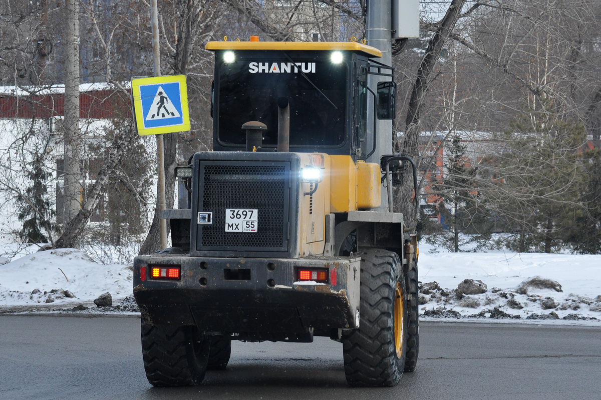 Омская область, № 3697 МХ 55 — Shantui SL30W