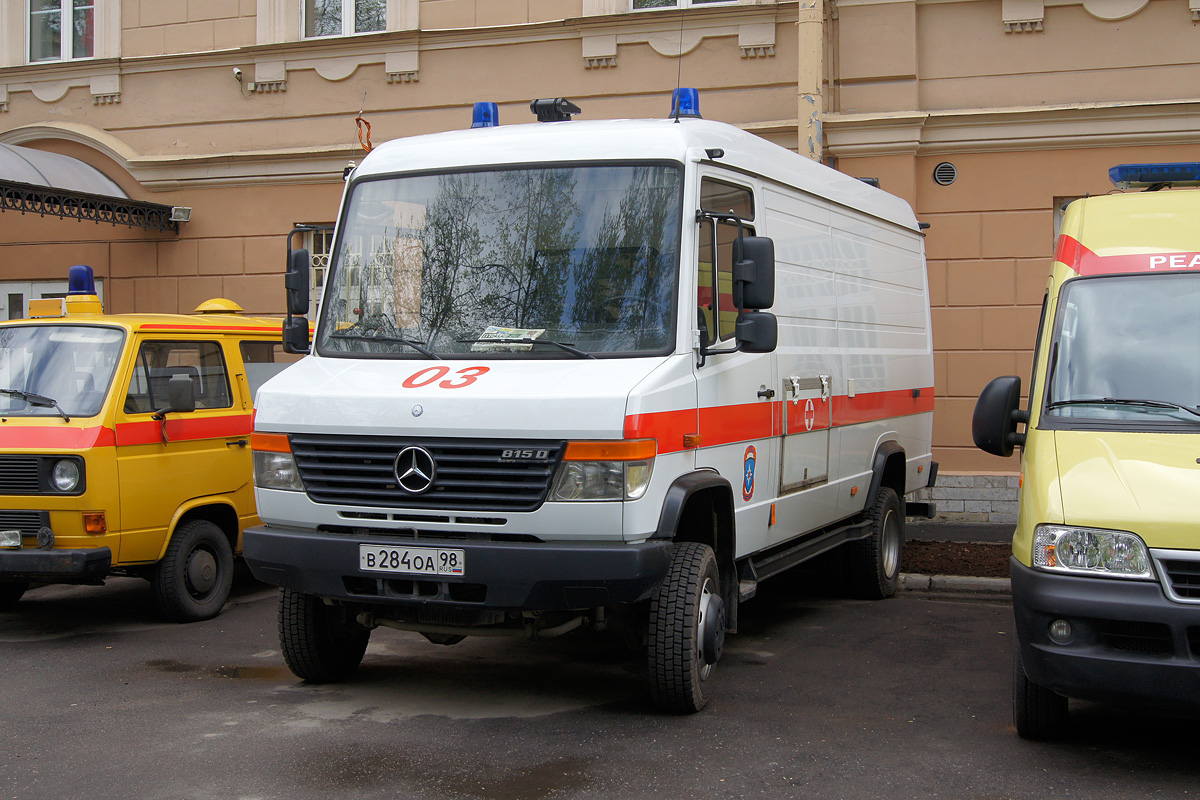 Санкт-Петербург, № В 284 ОА 98 — Mercedes-Benz Vario 815D