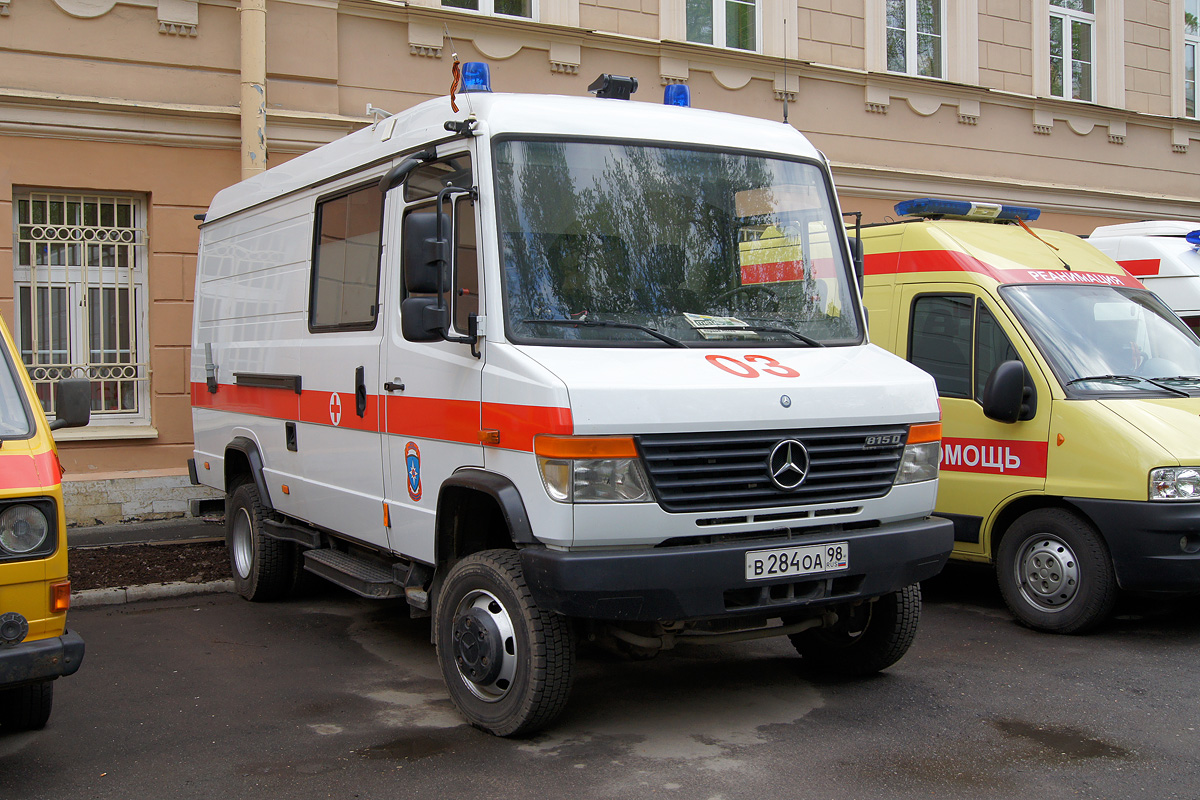 Санкт-Петербург, № В 284 ОА 98 — Mercedes-Benz Vario 815D